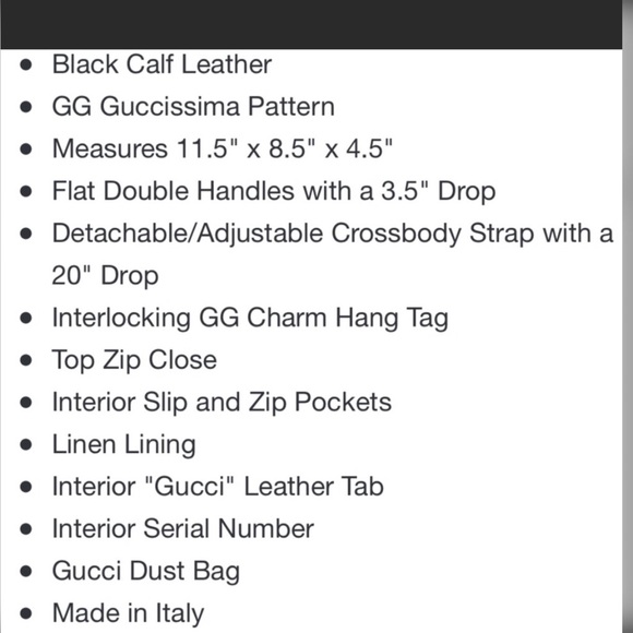 Gucci Italy Leather Crossbody Bag - Picture 11 of 11